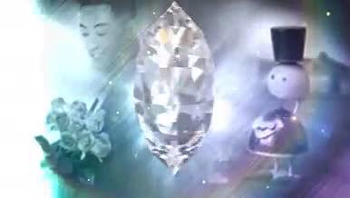 晶莹砖石爱情永恒展示AE模板视频的预览图